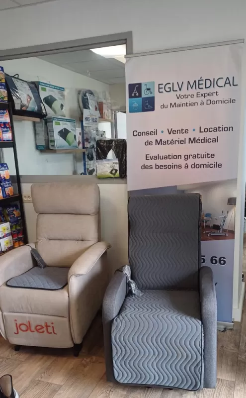 Vente de fauteuils releveurs, Balbigny, EGLV MEDICAL