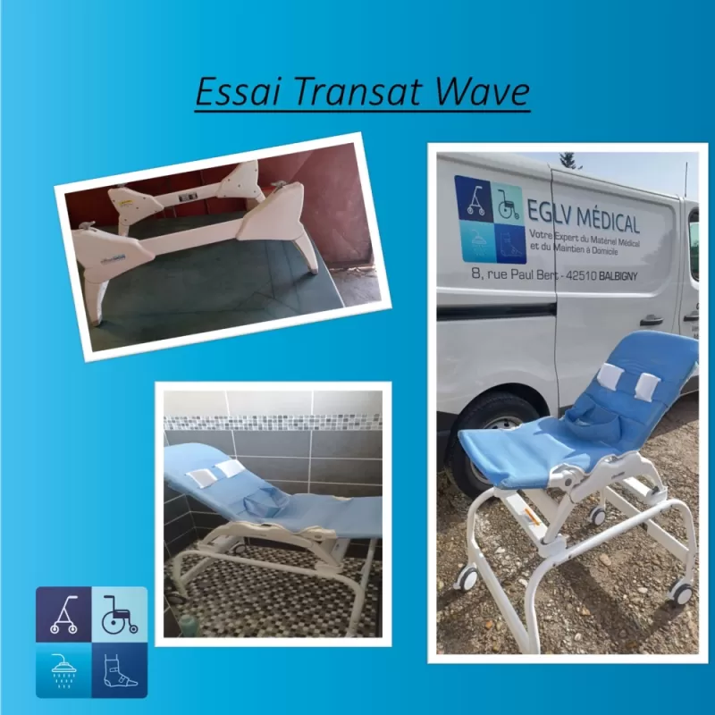 Transat de bain enfant pour douche ou baignoire schuchmann