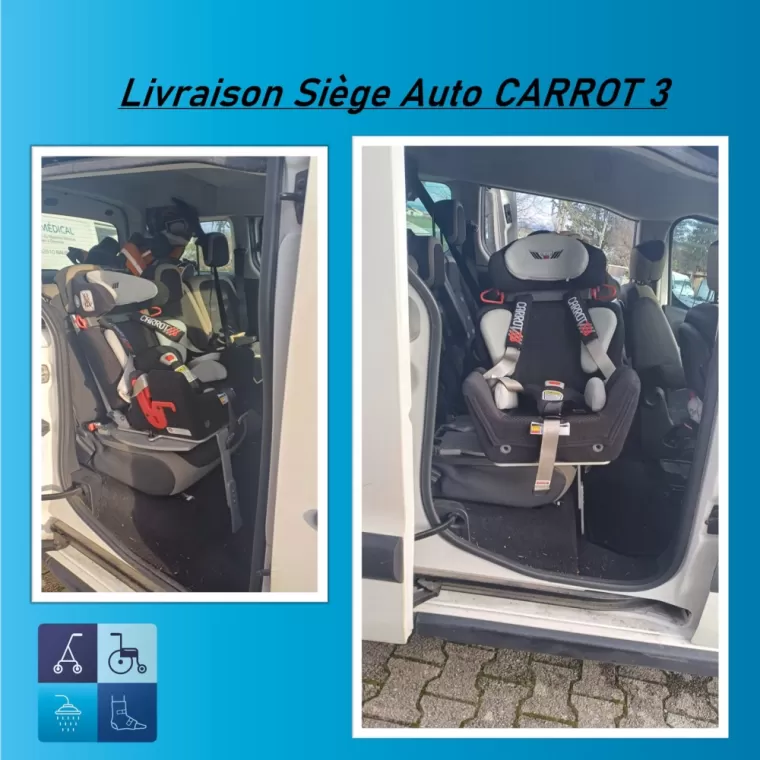 Achat siège auto pour enfant handicapé à Tarare