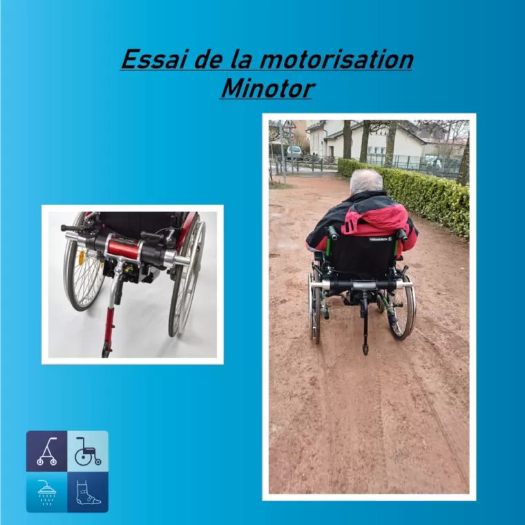 Achat de motorisation électrique pour fauteuil roulant à Saint Germain Laval