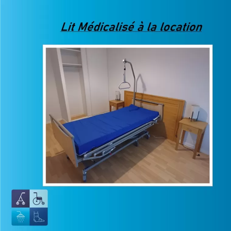 Livraison lit médicalisé à la location à Feurs