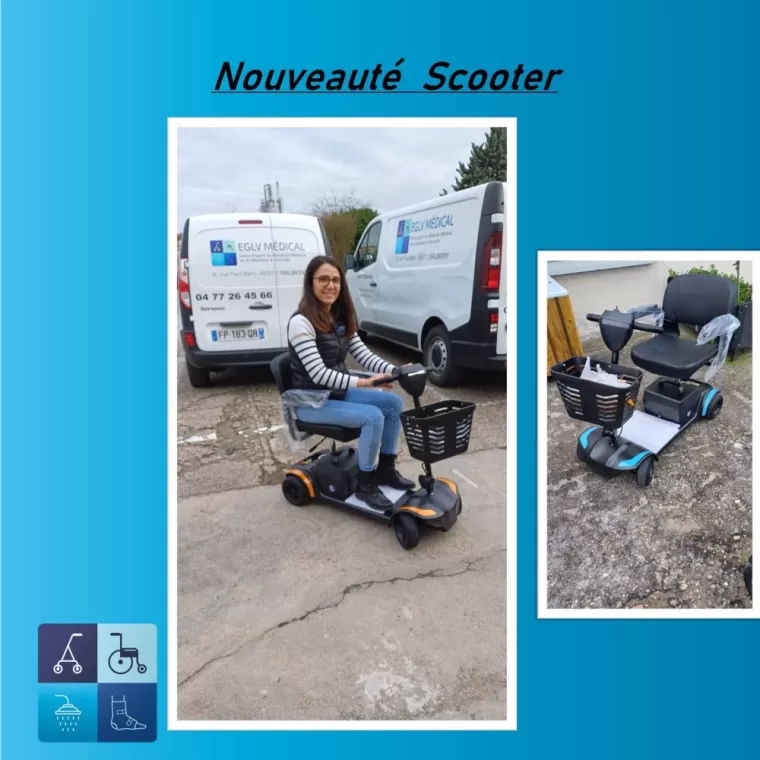 Achat de scooter électrique PMR à Balbigny