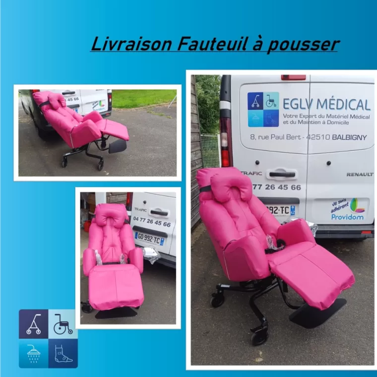 Achat de fauteuil à pousser à Feurs