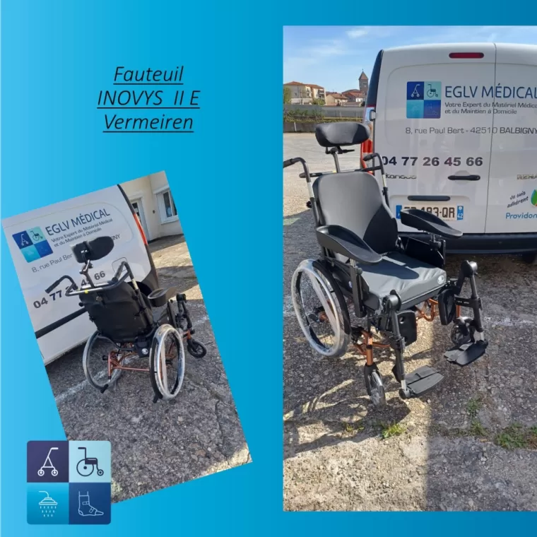Achat de fauteuil roulant confort manuel ou électrique à Tarare
