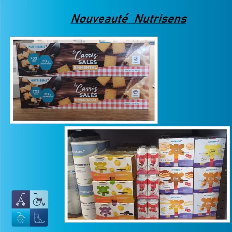 Achat de complément alimentaire protéiné Nutrisens à Balbigny