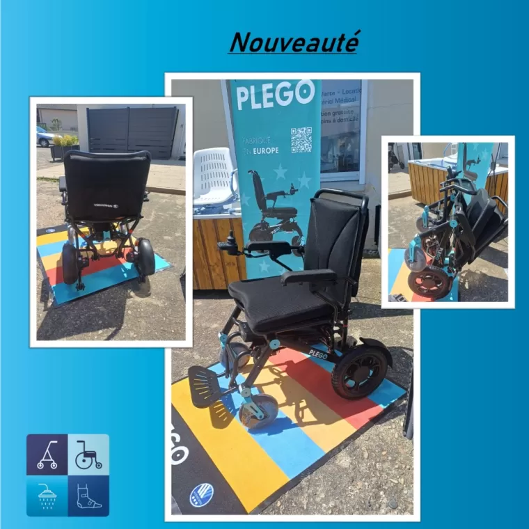 Achat de fauteuil électrique pliable PLEGO à Balbigny