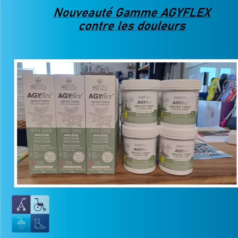 Achat de cataplasme et gel d'argile AGYFLEX à Balbigny