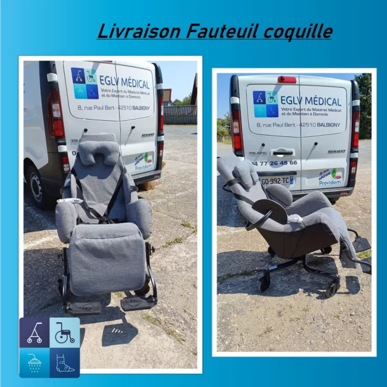 Achat de fauteuil coquille électrique à Tarare