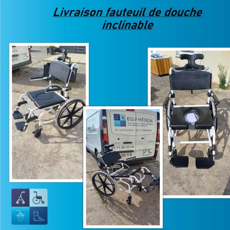 Achat fauteuil de douche inclinable à Feurs