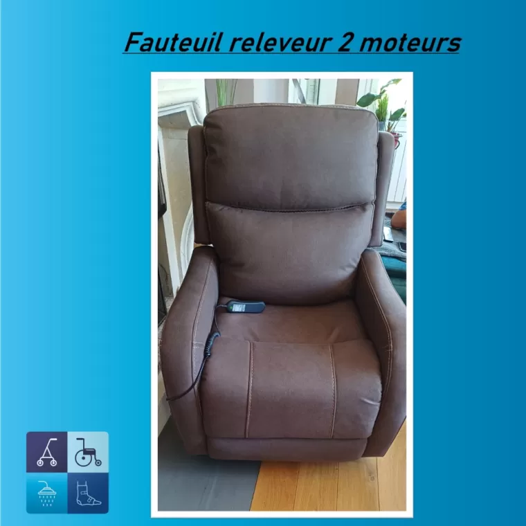 Livraison et installation d'un fauteuil releveur 2 moteurs à Feurs.