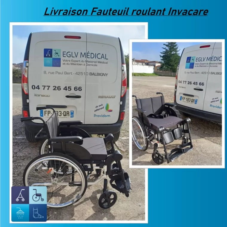 Achat de fauteuil roulant manuel Invacare à Tarare