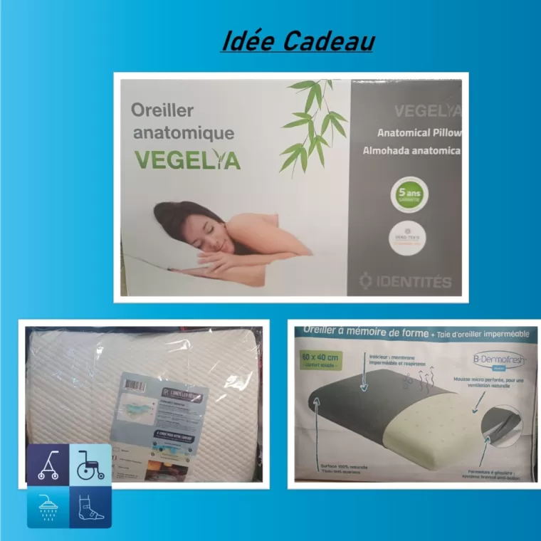 Achat d'oreiller PERCKO mémoire de forme à Tarare