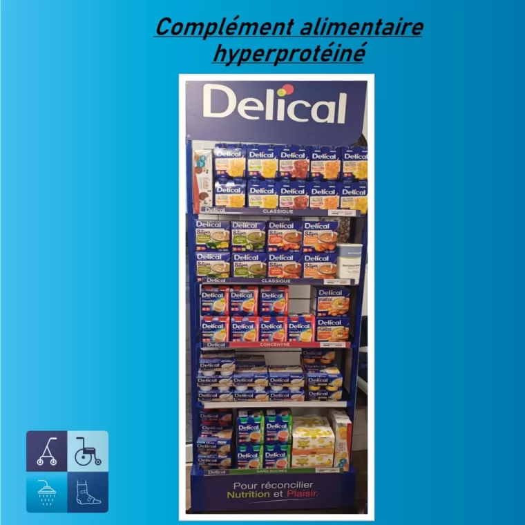 Achat de complément alimentaire hyperproteiné DELICAL à Balbigny