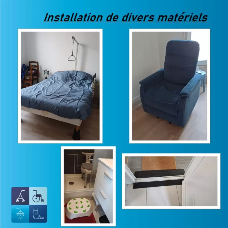 Achat et Installation de matériel médical au domicile à ROANNE