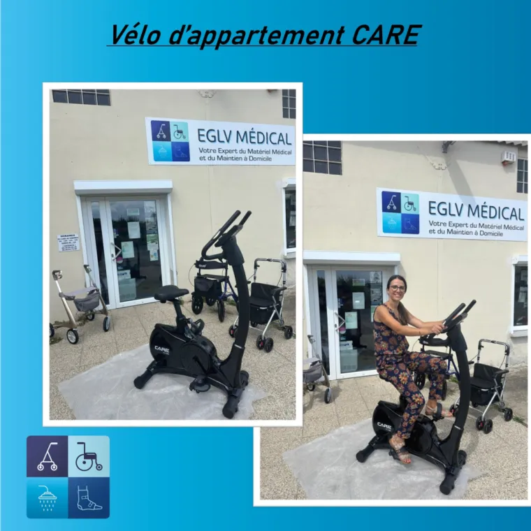 Achat et Livraison de vélo d'appartement CARE à Balbigny