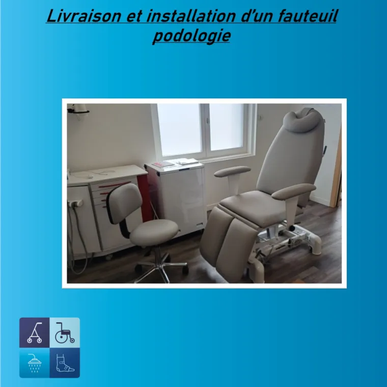Achat et Livraison fauteuil de podologie à Balbigny