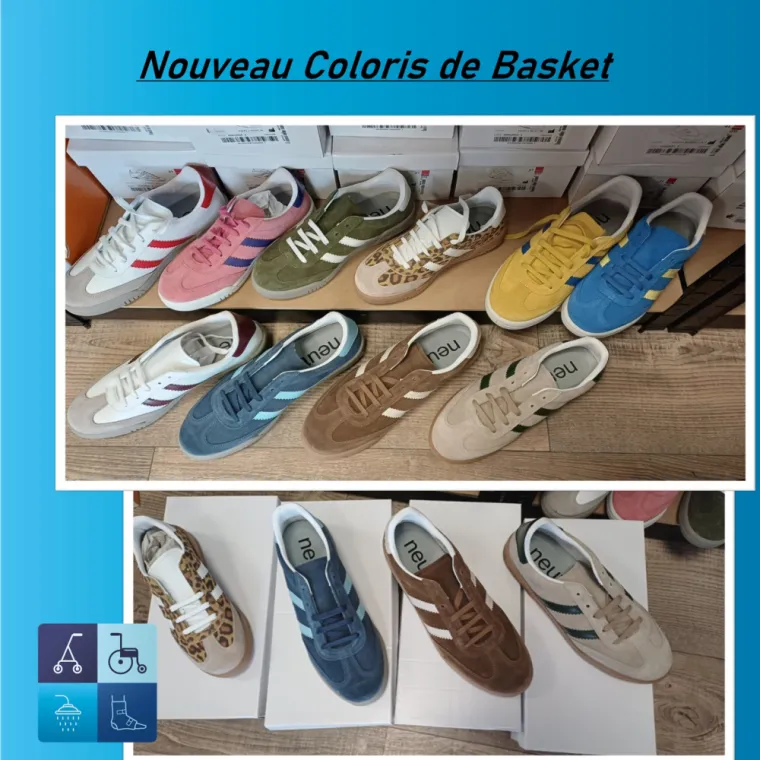Achat de basket Neut Fiesta très confortables pour homme et femme à Balbigny