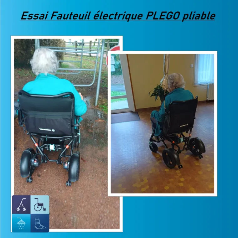 Achat de fauteuil électrique pliable PLEGO à Feurs