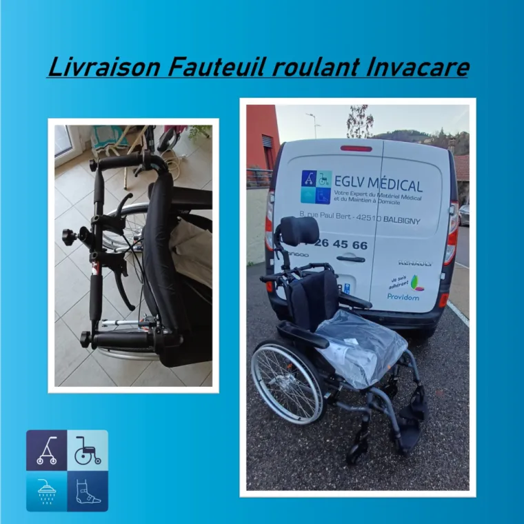 Achat de fauteuil roulant manuel INVACARE à BALBIGNY