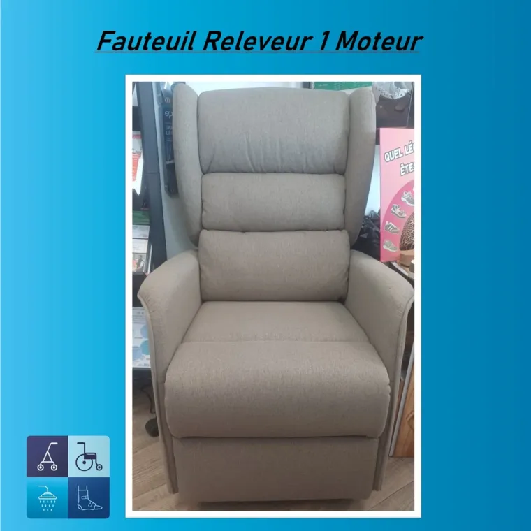 Achat fauteuil releveur OREL 1 moteur, Balbigny, EGLV MEDICAL