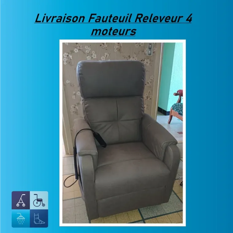Achat fauteuil releveur 4 moteurs, Balbigny, EGLV MEDICAL