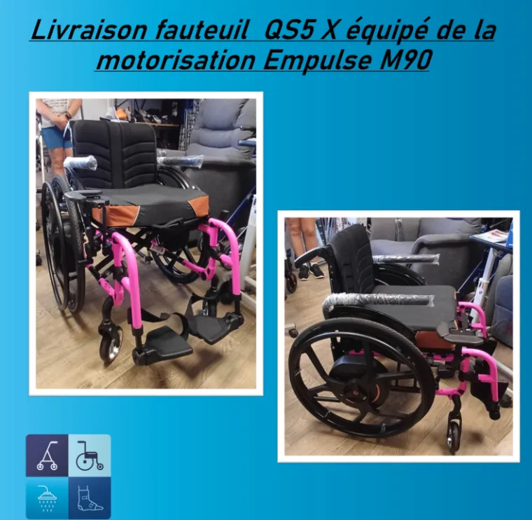 Location d'un fauteuil roulant motorisé à Balbigny, Balbigny, EGLV MEDICAL