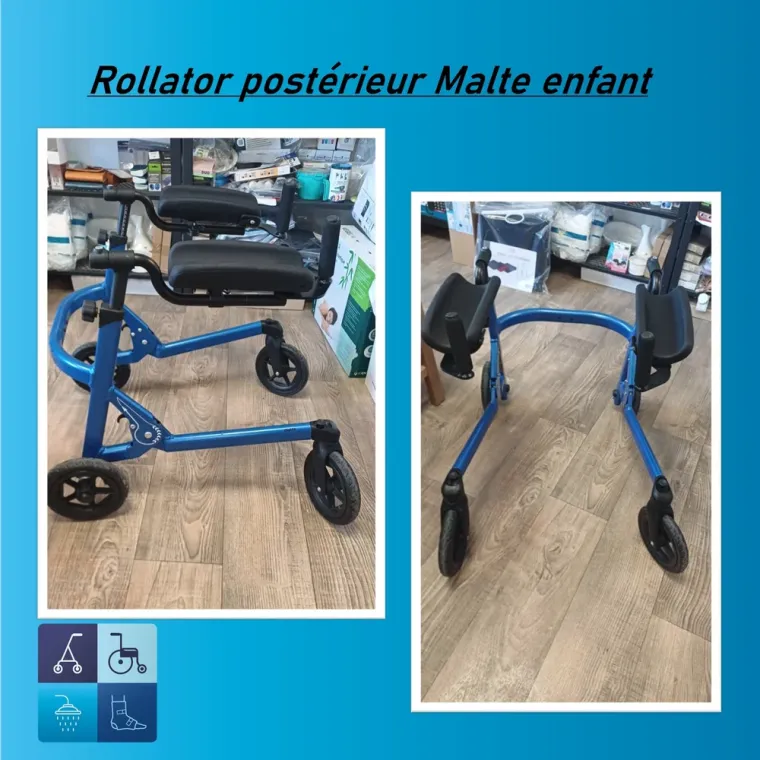 Achat de déambulateur postérieur MALTE pour enfant, Balbigny, EGLV MEDICAL