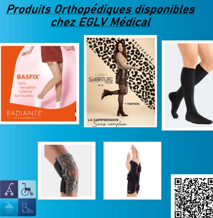 Vente de produits orthopédiques vers Feurs, Balbigny, EGLV MEDICAL